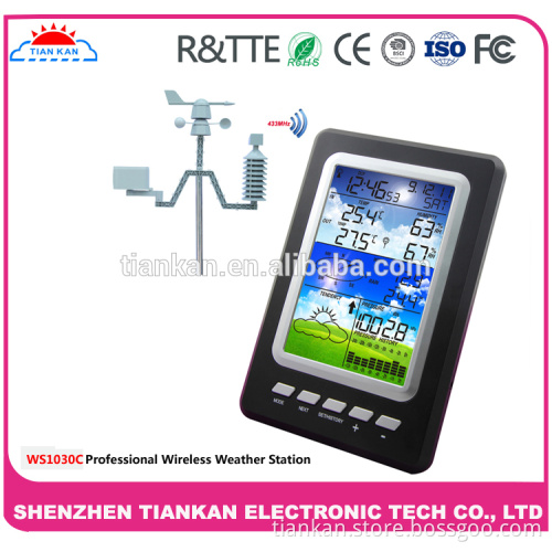 WS1030C professional weather station for home use